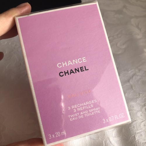 Chance eau vive recharge - chance, 3x20