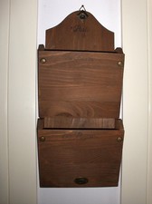 Portalettere In Legno Antico