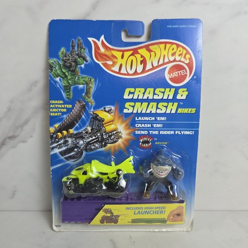 Raro vintage hot wheels crash - hot,