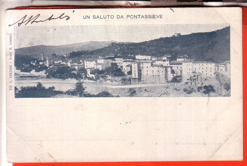 Cartolina pontassieve - cartolina,