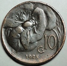 Italien 10 Centesimi 1925