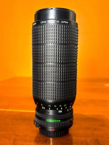 Canon 100 300 - mm, f/5.6