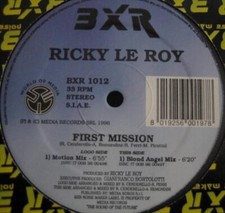 Ricky Le Roy, First Mission - bxr 1012 - 12'' Italy 1996 VG+|VG+