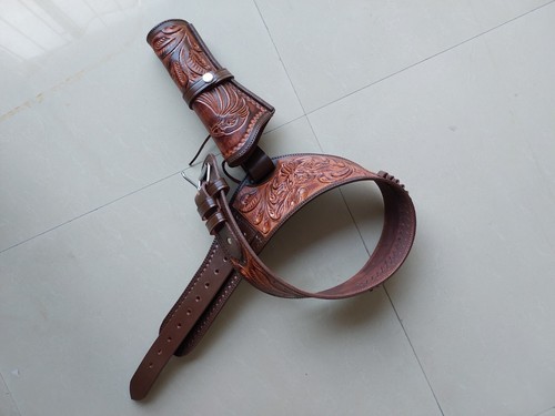 Fondina pistola cintura pelle