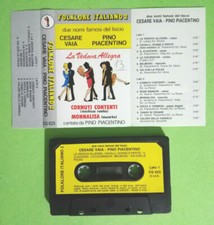 Mc Musicassetta Folklore Italiano 2 Cesare Vaia/Pino Piacentino liscio folk pop