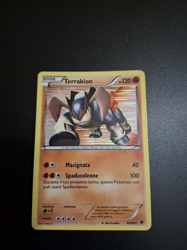 Terrakion holo pokemon - terrakion,