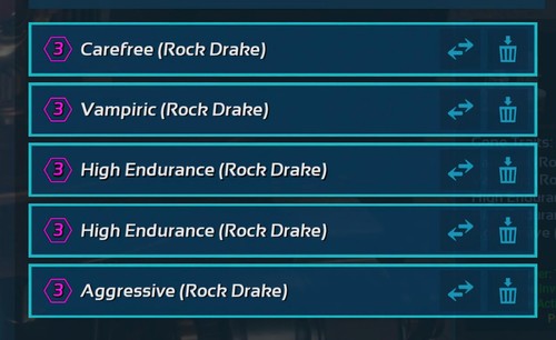 Rock drake gene top trail - 🧬,