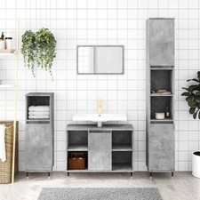 vidaXL Armadietto da Bagno