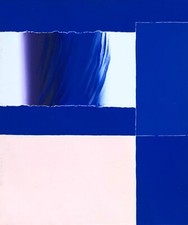 ENNIO FINZI 65x55 olio su tela