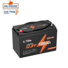 LiTime 12V 100Ah Motore