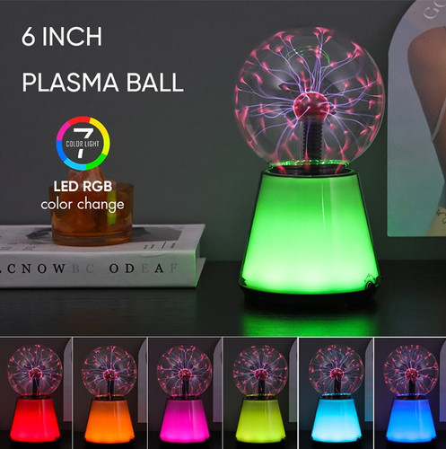 Lampada sfera plasma - a,