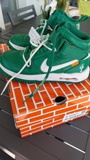 Scarpe Nike Air Force 1 Mid - Pine Green Off White Misura 40 Eur 