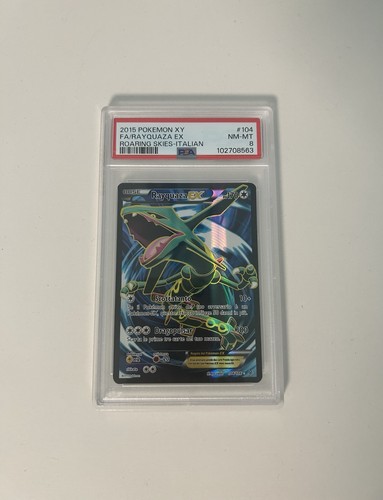Pokemon psa rayquaza 104 - 8, ex