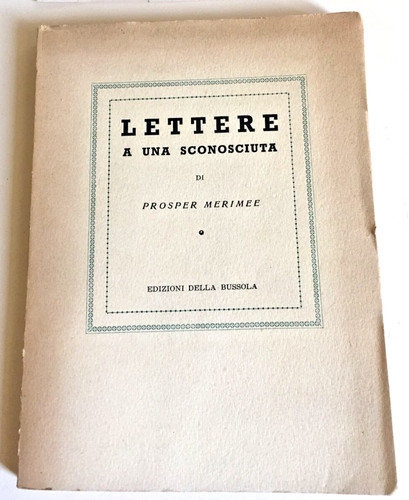 Lettere una sconosciuta - a,