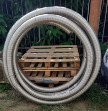 tubo acciaio inox flessibile doppia parete dn 120 venduto al metro lineare