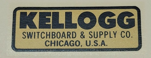 Kellogg switchboard supply - &,