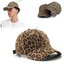 Unisex Leopard Print Baseball