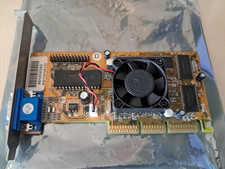 scheda grafica vintage NVIDIA RIVA TNT2 M64 32MB SDRAM AS100M2 AGP