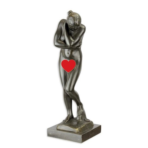 Scultura bronzo figurativa - in,