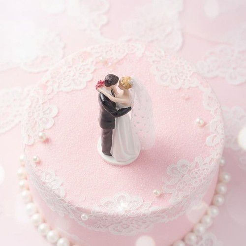 Statuina sposi per torta - sposi,