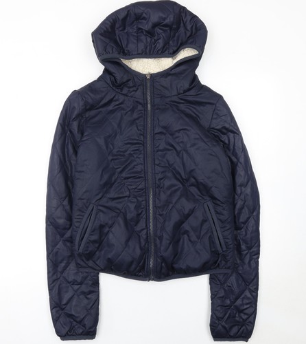 Cappotto trapuntato blu - , jeans