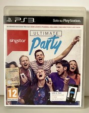 Singstar Ultimate Party PS3 PAL ITA Come Nuovo PlayStation 3 Completo