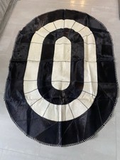 Tappeto fatto a mano in pelle