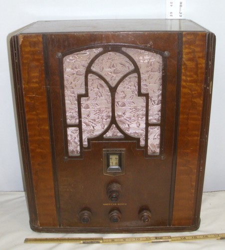 Radio valvole american bosch - radio,