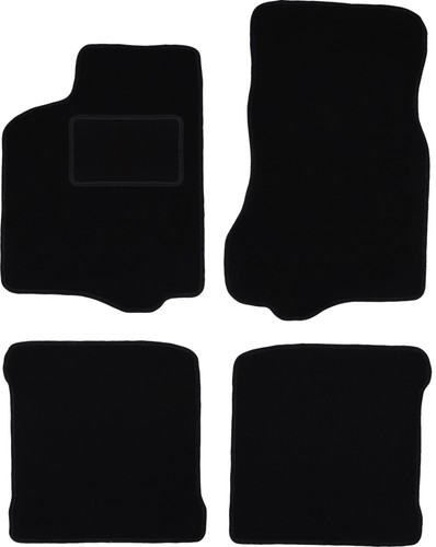 Tappetini velluto nero - nero, seat