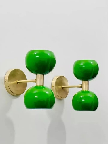 Sconce metallo stile ottone - sconce,