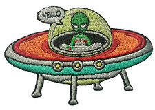 Toppa ricamata invasione