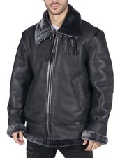 Giacca aviatore uomo pelle di