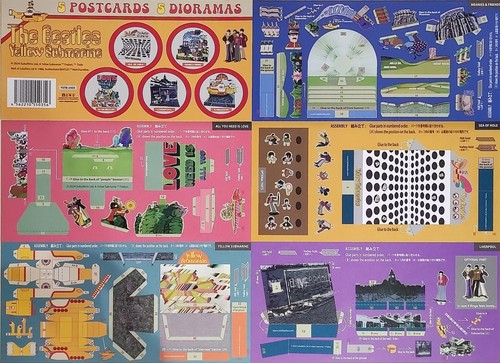 The beatles postcards - beatles,