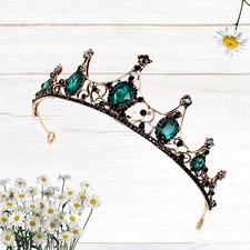 Queen Wedding Crown Green