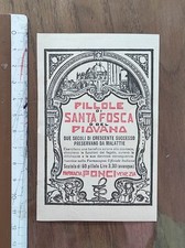 Antica pubblicità del 1932