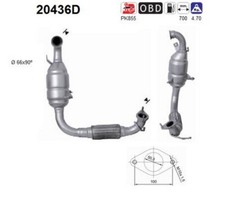 66 KW 90 CV CATALIZZATORE PER