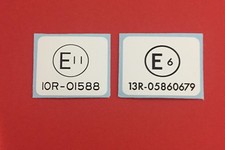 DECALCOMANIE TELAIO GAMMA