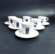 Set 6 tazzine Lavazza da caffè Ipa Italy Tazzine Bar piattini Vintage espresso