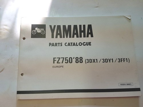 Yamaha 750 1988 - yamaha, fz