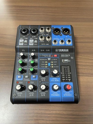 Yamaha mg06x console - yamaha,