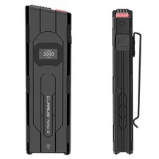 Klarus FlatTac X2 – Torcia LED piatta con display OLED USB-C da 3000 lumen