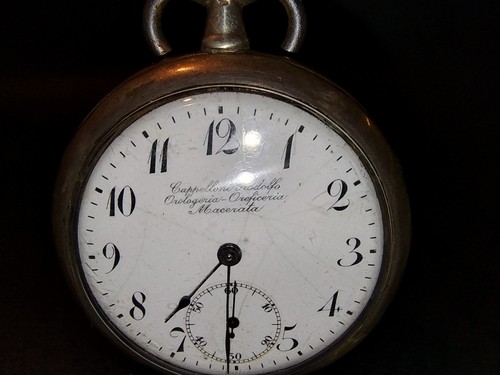 Orologio tasca argento 800 - orologio,