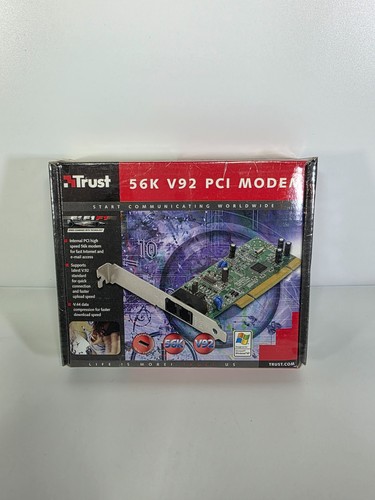 Trust 56k v92 pci modem - trust,