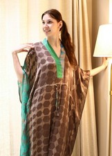 Maxi abito floreale vintage in