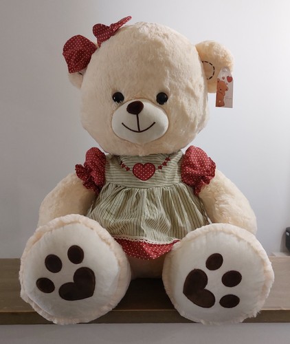 Orsetto peluche seduto 60cm - orsetto,