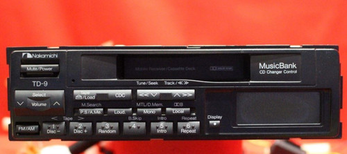 Nakamichi 1din ricevitore - td-9,