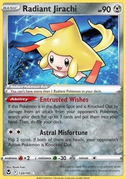 Radiant jirachi 120 195 - radiant,