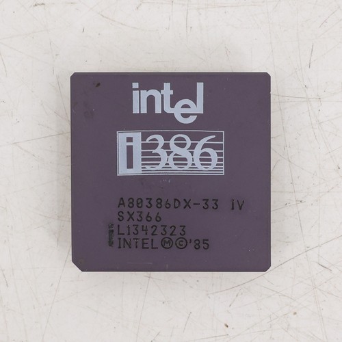 Processore cpu intel - processore, 80386dx