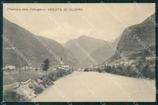 Vicenza Valstagna Oliero Ferrovia della Valsugana Mappa cartolina VK1097