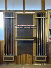 MOBILE PORTA STECCHE da BILIARDO con CONTA PUNTI CASSETTO PORTA OGGETTI Anni '70